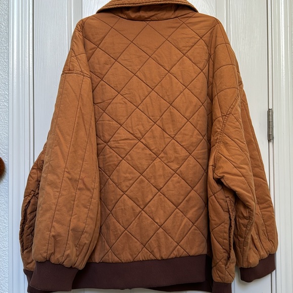 NWT! WILD FABLE Oversized Woven Quilted Jacket Plus Size 4X (Last One) - Picture 7 of 7